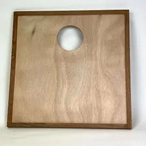 Houten dekplank met gat dadant BLATT