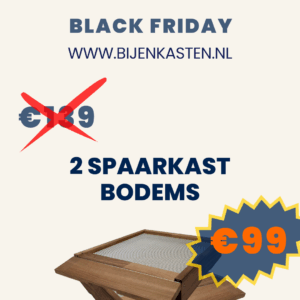 FLASH DEAL! Hardhouten bodem spaarkast met schuiflade